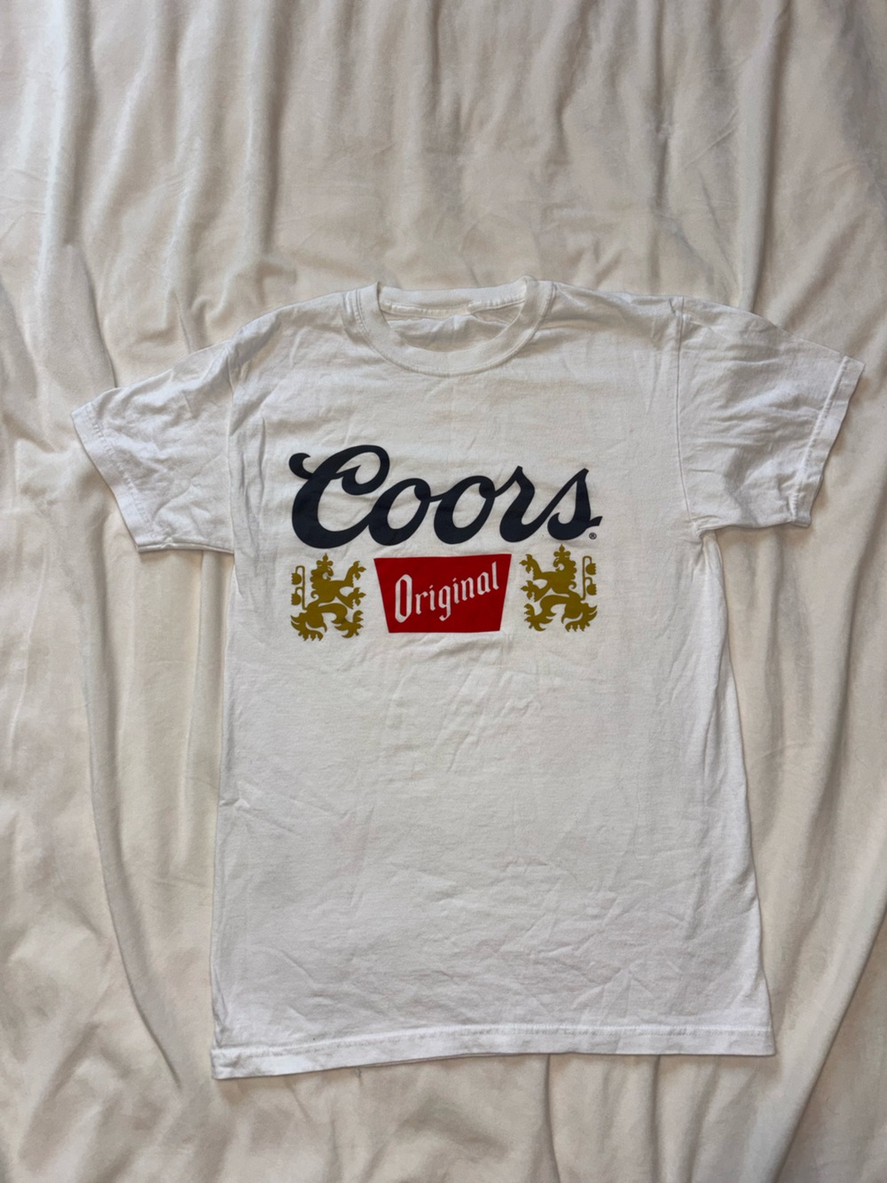 Coors Original Logo Short Sleeve Tee - White